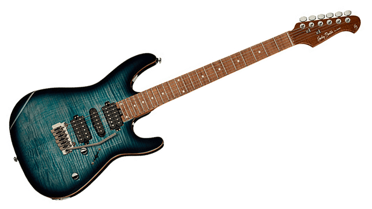 Harley Benton Fusion-III HH FR Roasted FBLB Test ⋆ delamar.de